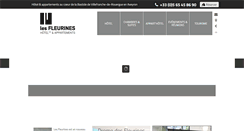 Desktop Screenshot of lesfleurines.com